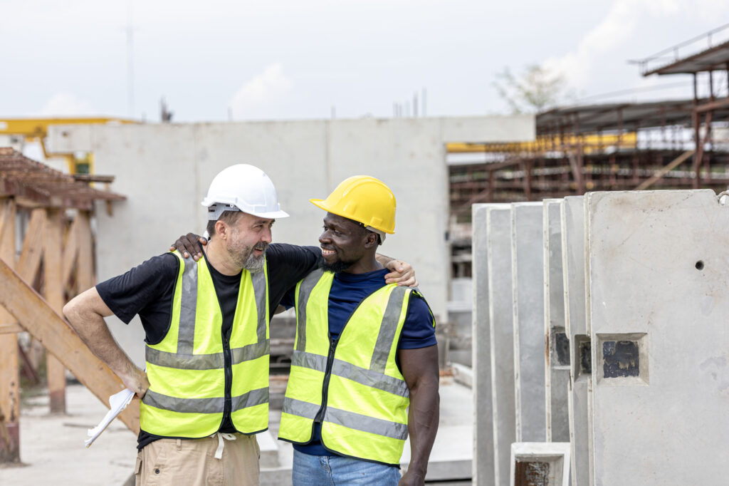 partnership between cultures in a factory